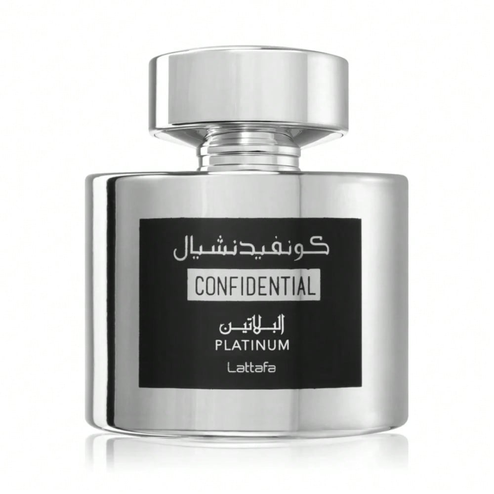 Lattafa - Confidential Platinum 100ml Eau de Parfum Unisex