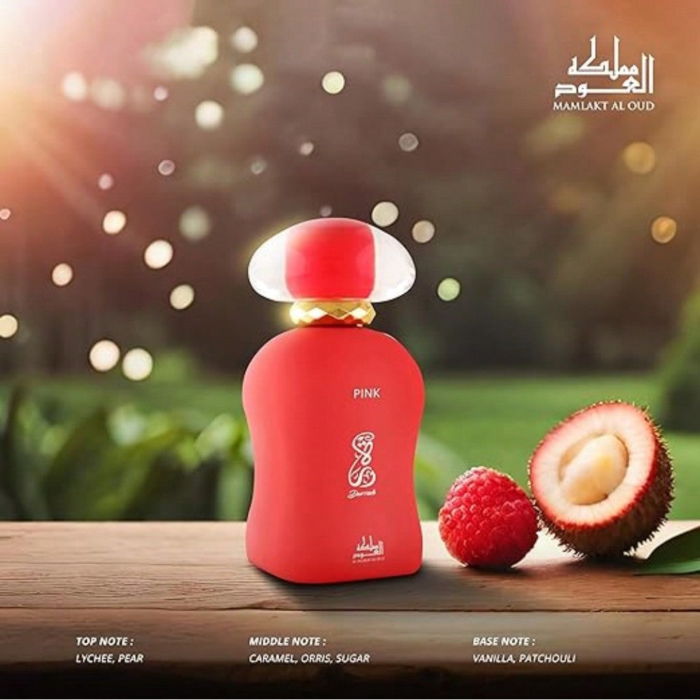 Mamlakat al Oud - Pink Durrah 100ml Eau de parfum para mujer