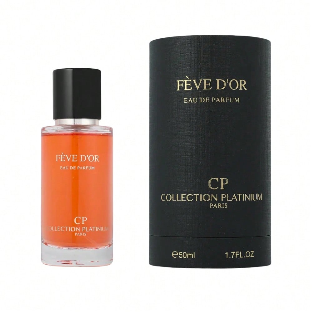 Inspirado en Delicious Féve - Colección Platinium Fève D'Or 50ml Eau de Parfum unisex