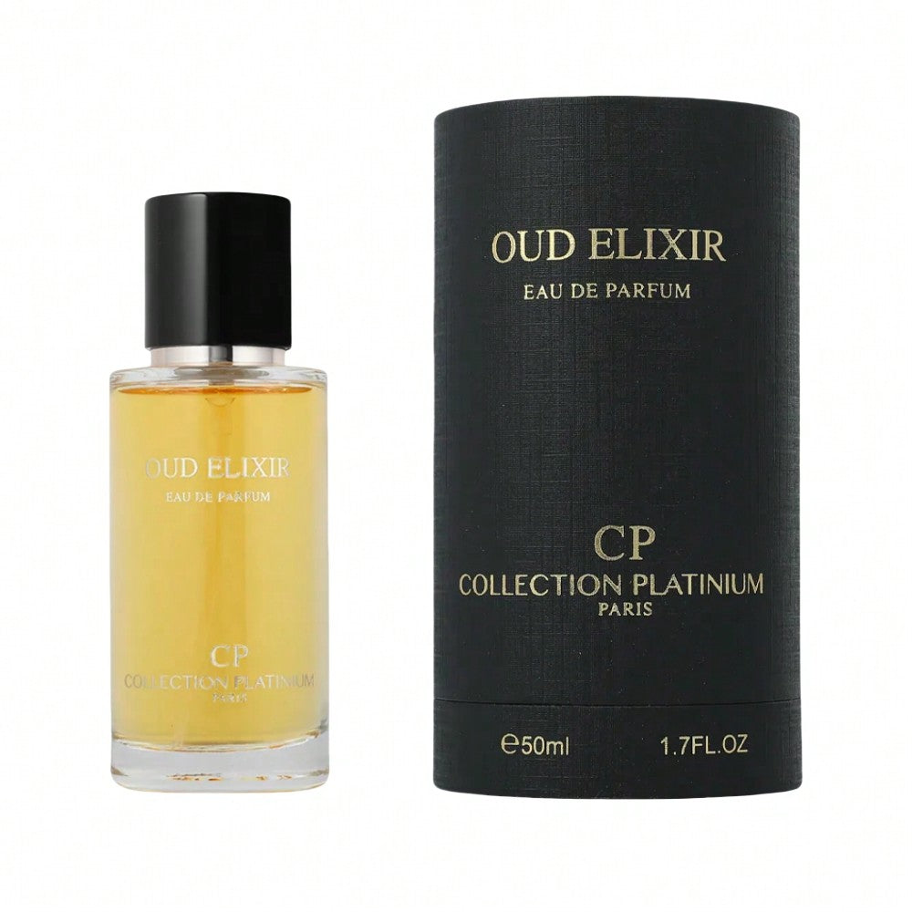 Inspirado en Oud Madawi - Colección Platinium Oud Elixir 50ml Eau de Parfum para mujer