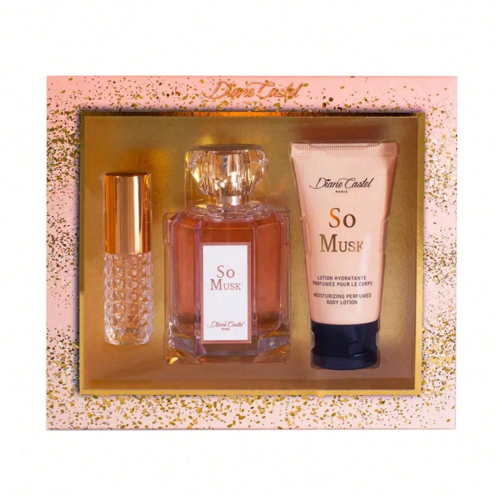 Inspirado en For Her - Set de perfume Diane Castel So Musk