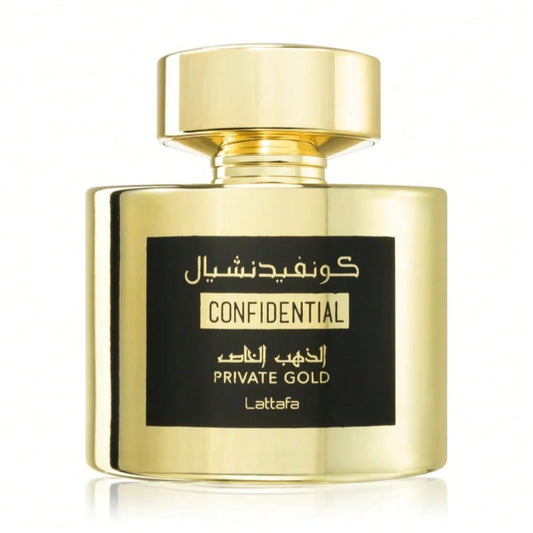 Lattafa - Confidential Private Gold 100ml Eau de Parfum Unisex