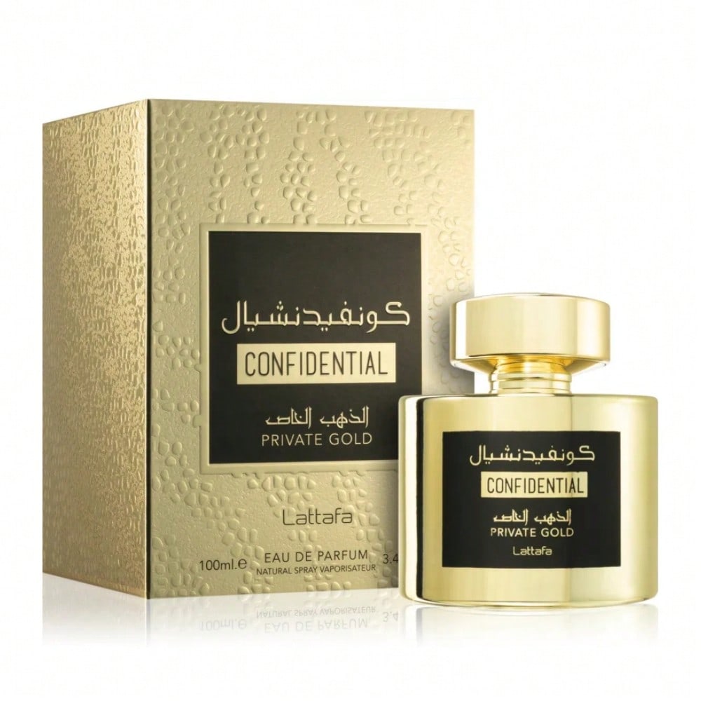 Lattafa - Confidential Private Gold 100ml Eau de Parfum Unisex