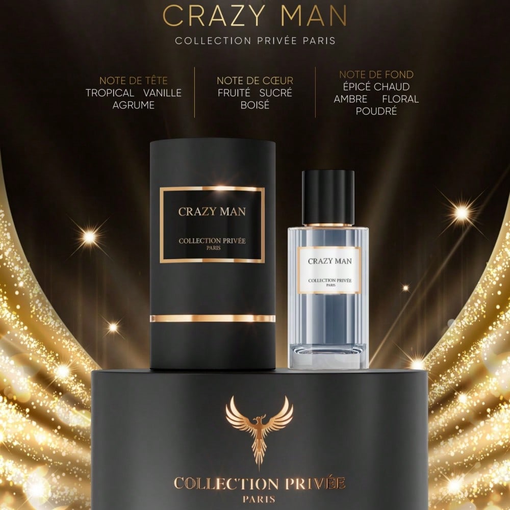 Inspirado en Crazy Moody - Crazy Man Private Collection 50ml Eau de Parfum para hombre