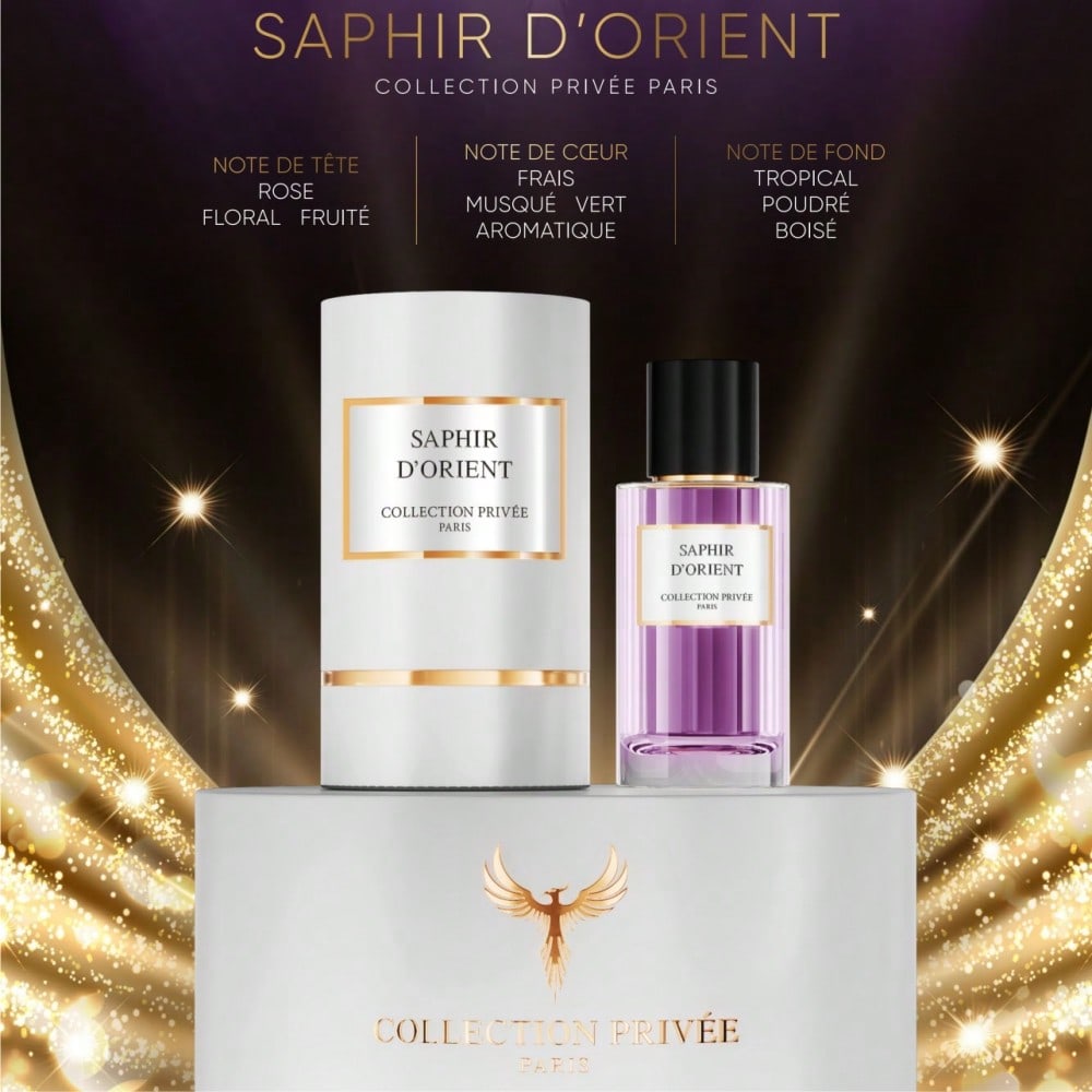 Inspirado en Delina - Saphir D'Orient Private Collection 50ml Eau de Parfum unisex