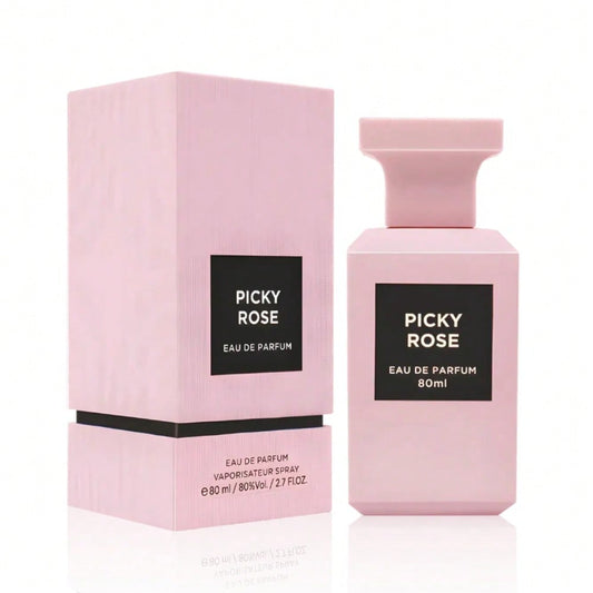 Fragrance World - Picky Rose 80ml Eau de Parfum para mujer