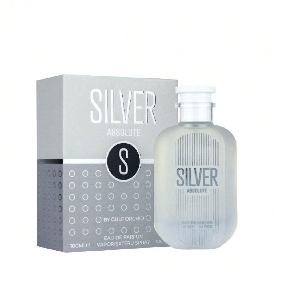 Gulf Orchid - Eau de Parfum para hombre Silver Absolute 100ML