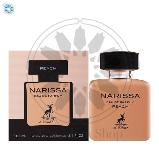 Inspirado en Narcisseau Poudré- Maison Alhambra Narissa Peach 100ML Eau de Parfum para mujer