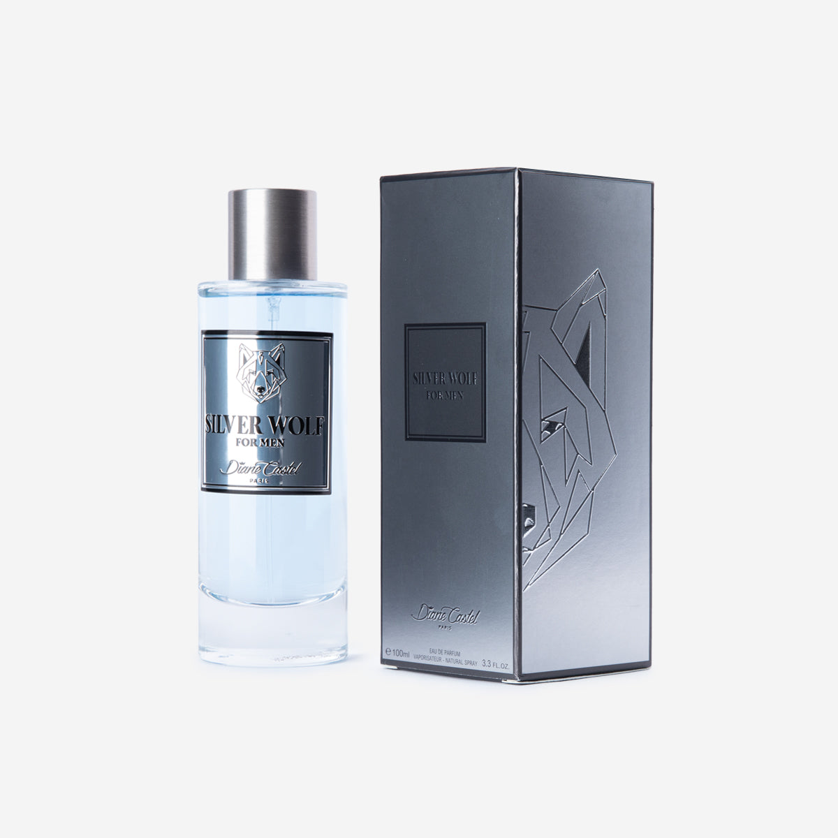 Inspirado en Sauvage - Diane Castel Silver Wolf 100ml Eau de Parfum para hombre