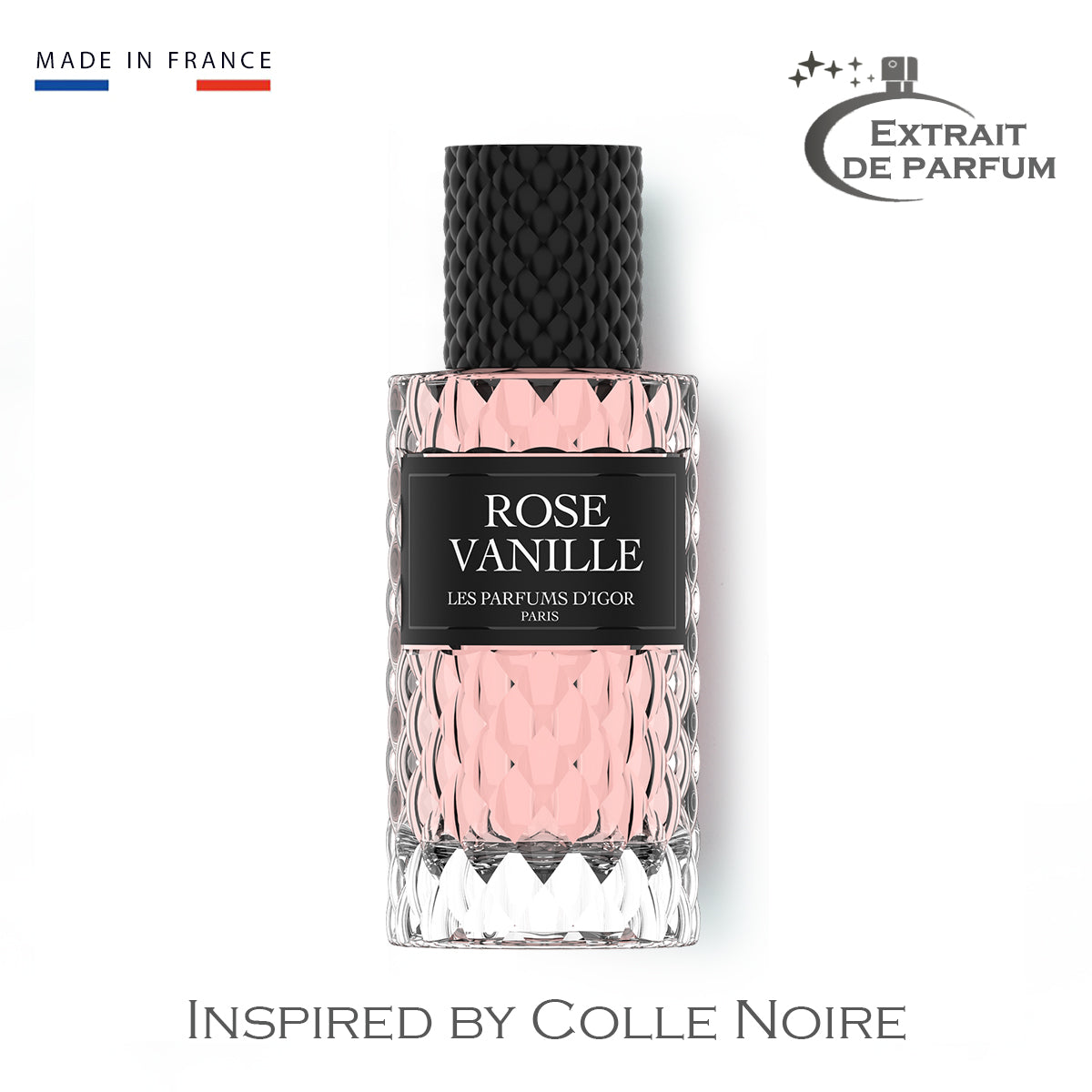 Inspirado en Colle Noire - Les parfums D'Igor Rose Vanilla 50ML Extracto de perfume mixto