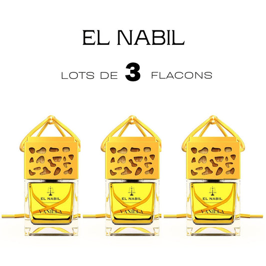 El Nabil - Difusor para Coche Almizcle Vainilla 6ml