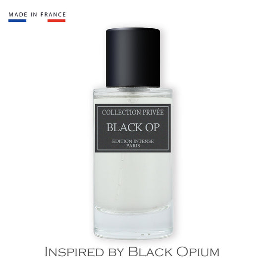 Inspirado en Black Opium - Black Op Private Collection 50ML Eau de Parfum para mujer