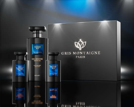 Gris Montaigne - Set de regalo Azul Medianoche Set de regalo de perfumes