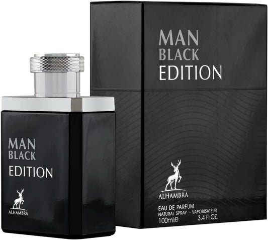 Maison Alhambra - Man Black Edition 100ML Eau de Parfum para hombre